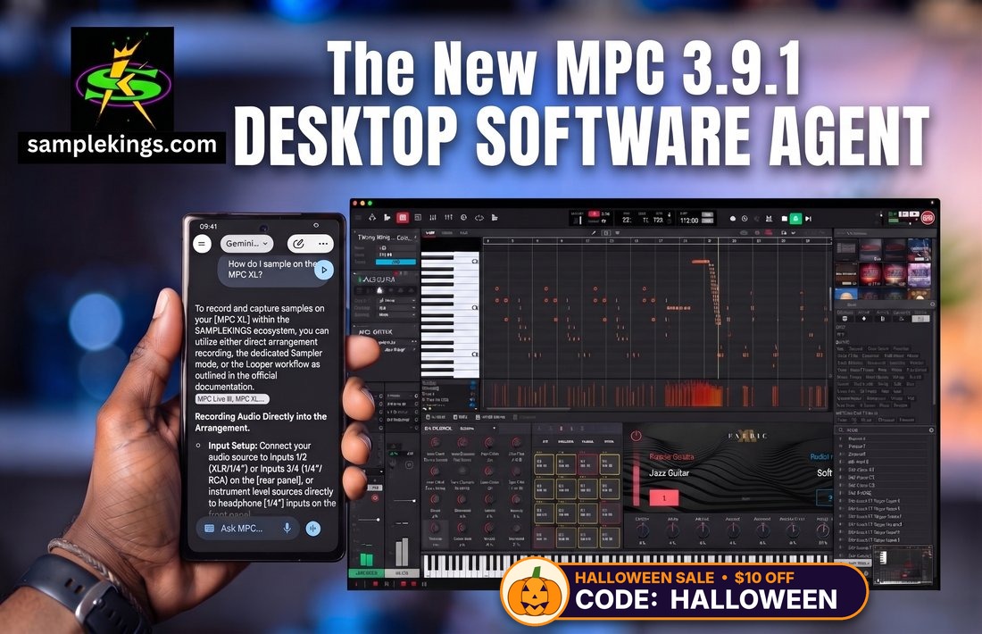 The MPC 3.9.1 Desktop Software Agent - AI Agent for Akai MPC Desktop Software - On Sale Now $22