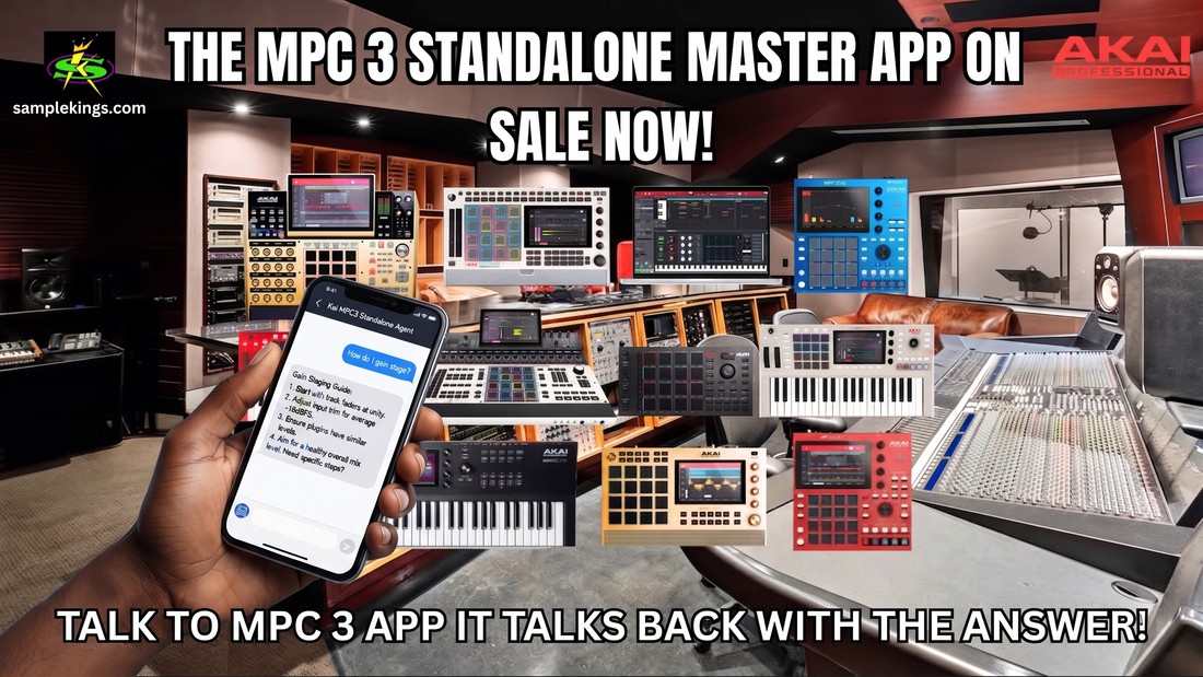 The MPC 3 Standalone Master App on Sale Now - Talk to MPC 3 App, It Talks Back With The Answer!